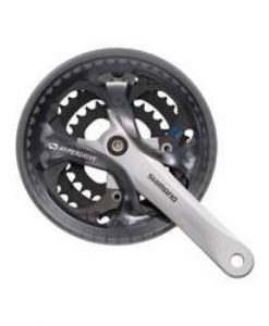 HAJTÓMŰ SHIMANO ACERA FC-M361 28-38-48 FEKETE! LÁNCVÉDŐVEL 175 mm hajtókar ,7/8  rendszerhez