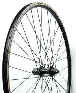 HÁTSÓ KERÉK KAZETTÁS 26"  559  MTB FEKETE DUPLAFALÚ ABRONCS