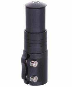 Kormányszár adapter A-Head fekete 1.1/8 70 mm emelés