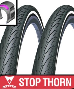 KÜLSŐ GUMI MITAS LONG WAY STOP THORN 24" 24x1.9  50-507 DEFEKTTŰRŐ-REFLEX CSÍKOS /utolsó 1db/