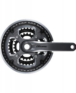 HAJTÓMŰ SHIMANO DEORE FC-T6010 INTEGRÁLT HAJTÓMŰ 26x36x48 , 170 mm és 175 mm hajtókarral,LÁNCVÉDŐVEL HG-X10 ,9-es RENDSZERHEZ IS HASZNÁLHATÓ