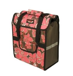 TÁSKA CSOMAGTARTÓRA 1 RÉSZES VIRÁGOS PINK