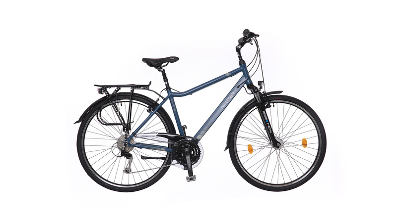 KERÉKPÁR NEUZER RAVENNA 200 FÉRFI KÉK -SZÜRKE MATT 19" TREKING