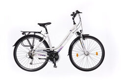 KERÉKPÁR NEUZER RAVENNA 200 NŐI MATT  FEHÉR - LILA 17" TREKING