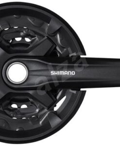 HAJTÓMŰ SHIMANO ALTUS FC-MT210 30-46 F 170 mm hajtókar INTEGRÁLT,FEKETE,HG 2x8-as és 2x9-es RENDSZER