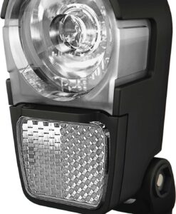 LÁMPA ELSÖ HERRMANS  1LED 15 LUX H-IKE FEKETE +TARTÓ