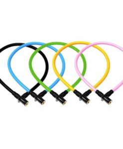 Lakat Onguard Neon kábel, 80 cm x 6 mm, 2 kulcs, 8188