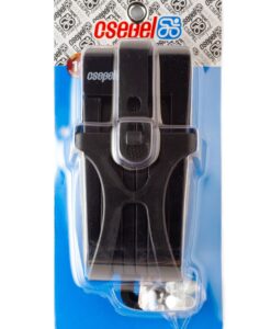 ZÁR CSEPEL ÖSSZECSUKHATO KULCSOS FEKETE