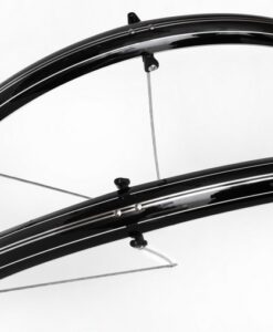 SÁRVÉDÕ SZETT SPYR ANALOGUE 700C28/48 OR  FEKETE-EZÜST