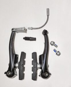 FÉK SACCON V-FÉK szett  Első+ Hátsó  FEKETE  110MM