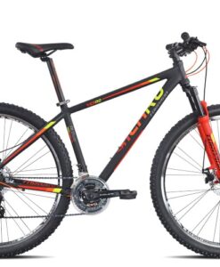 KERÉKPÁR TORPADO T720(T730) ICARO  29" FEKETE/PIROS 50 CM HIDRAULIKUS TÁRCSAFÉKKEL SHIMANO ACERA