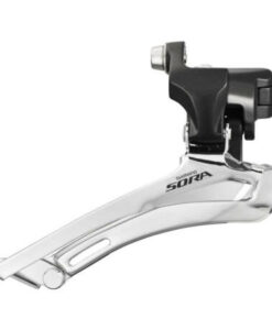 VÁLTÓ ELSŐ SHIMANO SORA FD-R3000 ORSZÁGÚTI  FELSŐ BILINCSES, 2X9 SEBESSÉGES