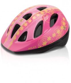 Fejvédo gyermek XS/S 49-54 cm hts. vill.LED pink Princess BH-C16