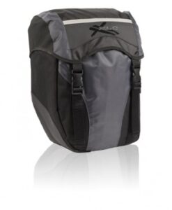 Táska csomagtartóra kétoldali 600D poliészter fekete 30 liter BA-S40