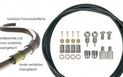 Bowdenház fék hidr., kevlár nirosta 5 x 2500 mm BR-X63