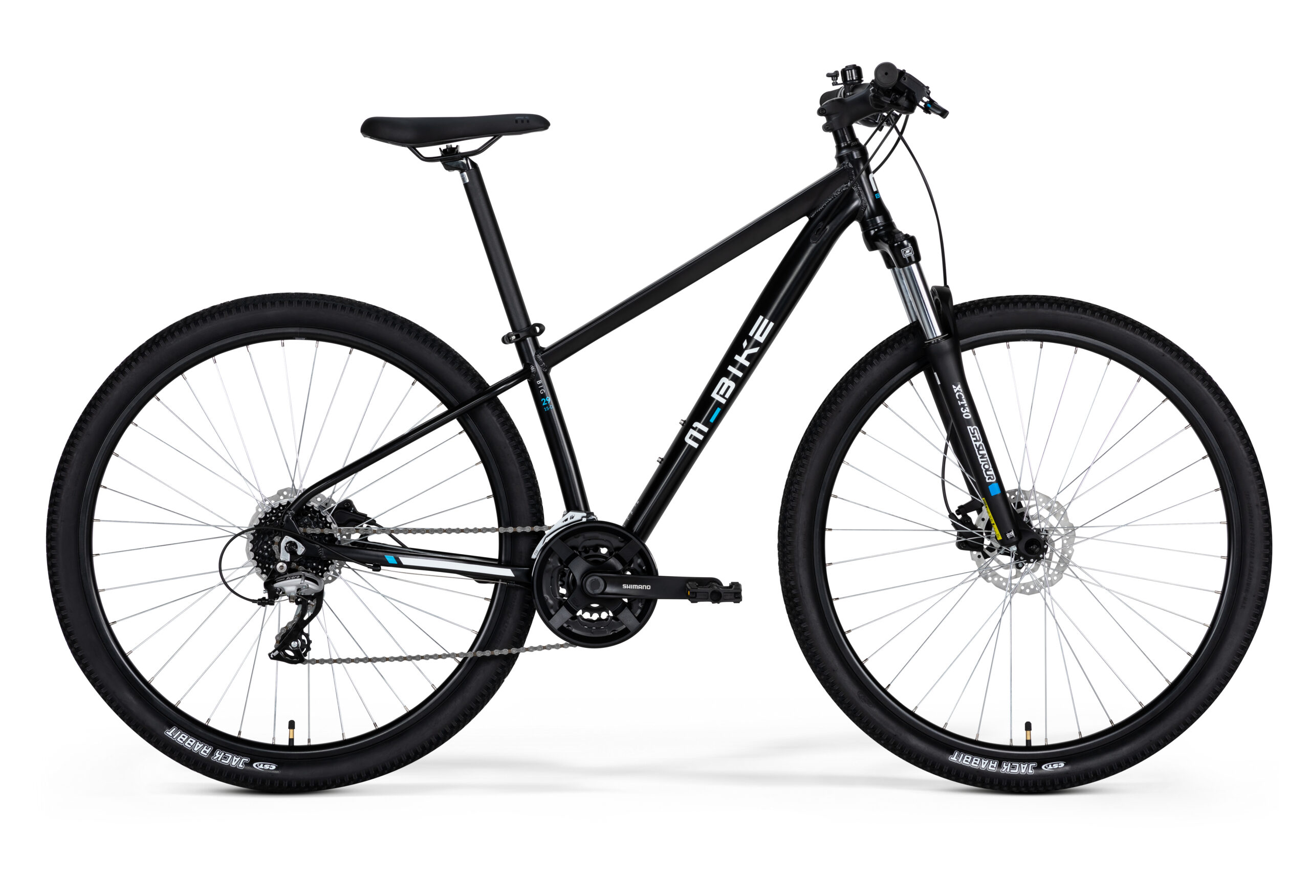 M-BIKE BIG 29-15D, fekete (matt), 19"