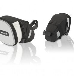 Nyeregtáska Traveller fekete-antracit 20x18x13 cm, ca. 2,4ltr BA-S73