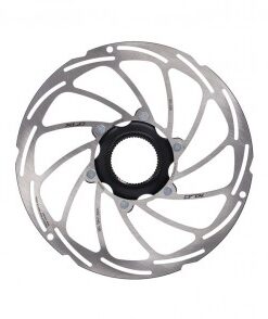 Féktárcsa ezüst 180/1,85mm, Centerlock, CNC alu/acél BR-X86