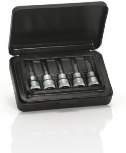 Szerszám fejkészlet nyomatékkulcshoz 3/8 T25 és 4/5/6/8 mm 25  TO-X02