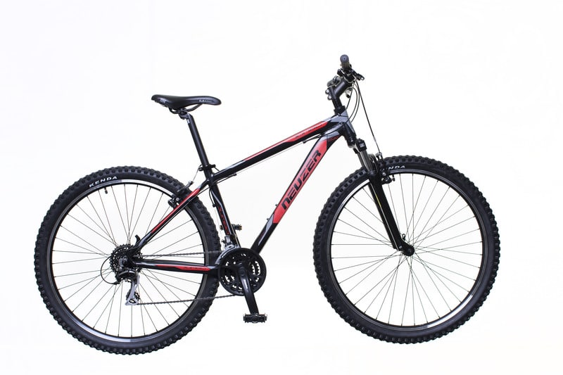 KERÉKPÁR NEUZER Jumbo Hobby Disc férfi fekete/piros-szürke 29" MTB 17" VÁZMÉRETTEL