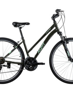 NEUZER X-ZERO női szürkésoliva/ menta 17" vagy 19" váz mérettel