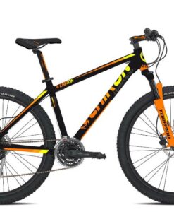 KERÉKPÁR TORPADO T780  CHIRON 27,5" MTB  FEKETE/NARANCS MECHANIKUS TÁRCSAFÉKKEL