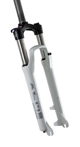TELESZKÓPOS VILLA SUNTOUR XCM-P-HLO  26"  MTB FEHÉR TÁRCSAFÉK/V-FÉK  A-HEAD 1-1/8 100MM
