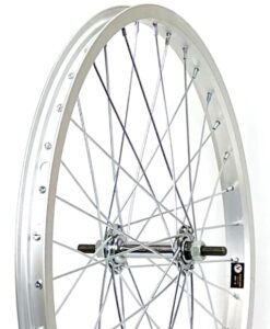 Kerék első 20" acél, alu felni,36 küllő