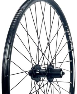 Kerék hátsó 27,5 MTB DISC / tárcafékes,duplafalú, fekete/ipari csapággyal