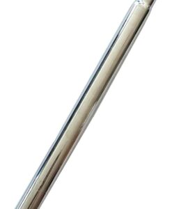 Nyeregcső 25,4x300mm acél króm