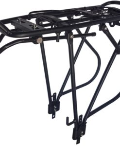 Csomagtartó Velotech  állítható 26"-28" alumínium TÚRATÁSKÁHOZ IS