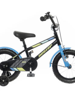 KERÉKPÁR NEUZER BMX 16" FIÚ FEKETE-SÁRGA-KÉK