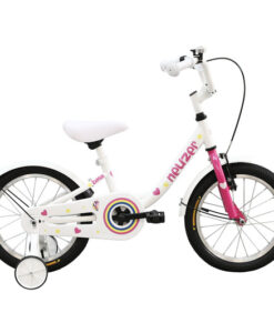 KERÉKPÁR NEUZER BMX 16" LÁNY FEHÉR-PINK UNICORNIS vagy HERCEGNŐ
