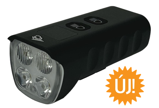 VELOTECH PRO 1600 LUMEN BELSŐ AKKUMULÁTOROS ELSŐ LÁMPA