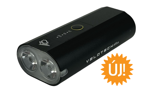 LÁMPA ELSŐ VELOTECH PRO 600 LUMEN