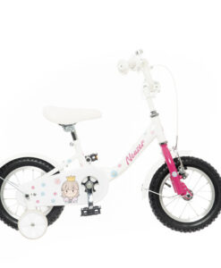 NEUZER BMX 14"LÁNY KERÉKPÁR FEHÉR- PINK HERCEGNŐ