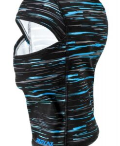 FEJVÉDŐ MASZK THERMO R2 RELAX L-ES FEKETE/KÉK/SZÜRKE - RK02A1/L