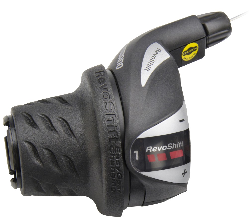 SHIMANO VÁLTÓMARKLAT REVOSHIFT BAL TY 3-as frikciós BILINCSES DOBOZOS
