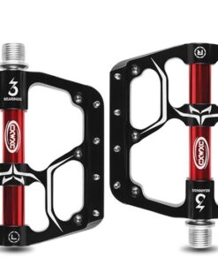 PEDÁL SPYRAL  BRANCH FEKETE-PIROS 3 CSAPÁGYAS 383 gr