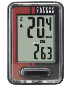 COMPUTER CATEYE ENDURO 9 FUNKCIÓS FEKETE/PIROS