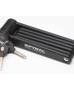 ZÁR SPYRAL ZIG-ZAG 800 COLOSTOK ,HAJTOGATÓS LAKAT  BLACK-FEKETE