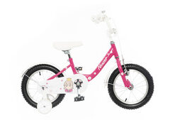 NEUZER BMX 14" lány pink/fehér hercegnő