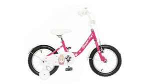 NEUZER BMX 14" lány pink/fehér hercegnő