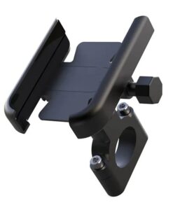 TELEFONTARTÓ ALUMÍNIUM 63 MM-95 MM KORMÁNYRA BILINCSES FEKETE