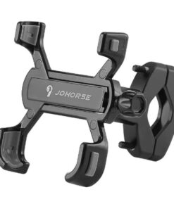 TELEFONTARTÓ  JOHORSE 58MM-96MM ALUMÍNIUM  FEKETE BILINCSES