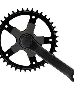 HAJTÓMŰ GYEREK KERÉKPÁRRA  ACÉL 3/32X40T FEKETE 152MM 18-24-ES KERÉKPÁRRA LÁNCVÉDŐ NÉLKÜL