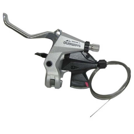 FÉKVÁLTÓKAR SHIMANO ALTUS ST_M310 BAL 3 fokozat RAPIDFIRE EZÜST 2 UJJAS V-FÉKKAR