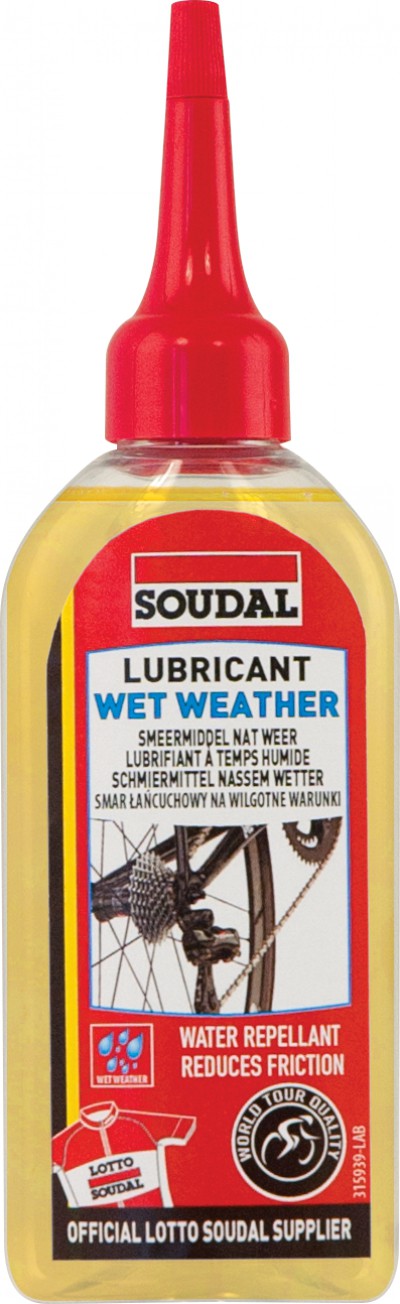 Kenőolaj (nedves, esős időjárás) LÁNCOLAJ 100ml SOUDAL