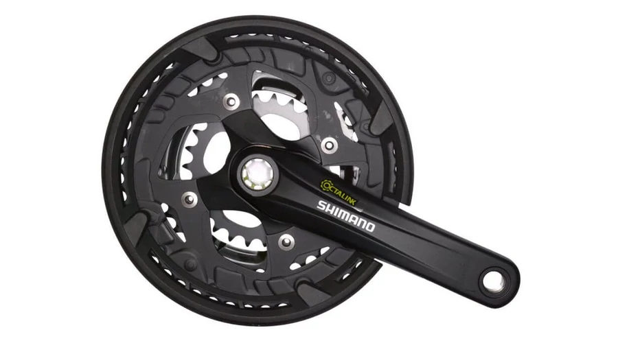 HAJTÓMŰ SHIMANO ALIVIO FC-T4010  OCTALINK  48x36x26 9-es LÁNCVÉDŐVEL,FEKETE+ BBES+300 OCTALINK MONOBLOK AKCIÓBAN
