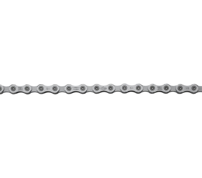 LÁNC SHIMANO CN-LG500 9/10/11-ES 138 SZEMES LINKGLIDE,PATENTSZEMMEL, SZÜRKE